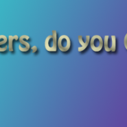 Readers, Do you copy?
