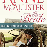 REVIEW: Last Years Bride by Anne McAllister