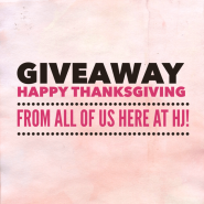 Happy Thanksgiving #Giveaway!